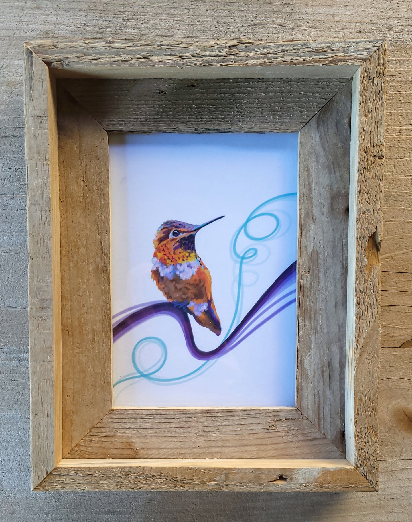 Olive - The Orange Hummingbird - Fine Art Print