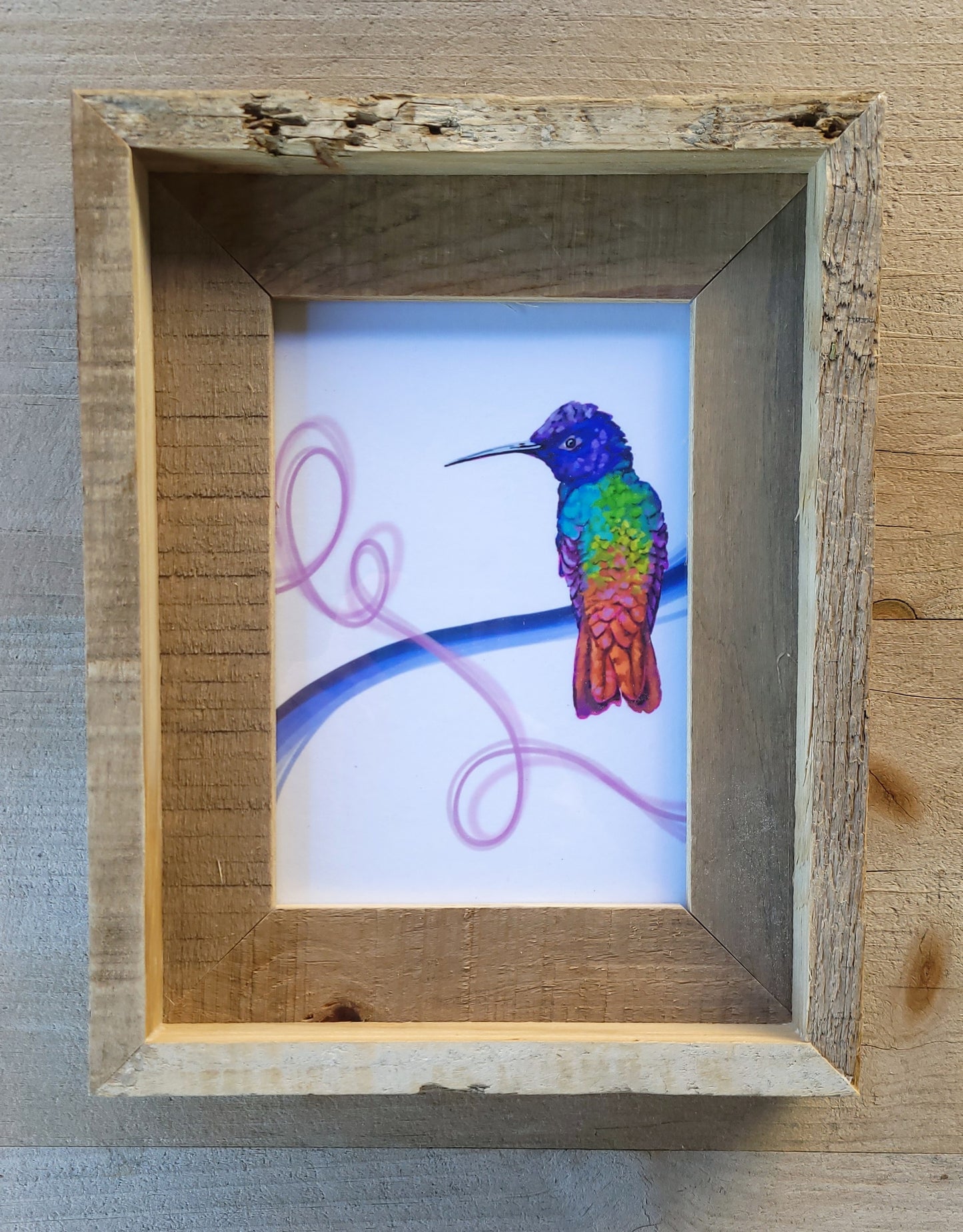 Reagan - The Colorful Hummingbird - Fine Art Print