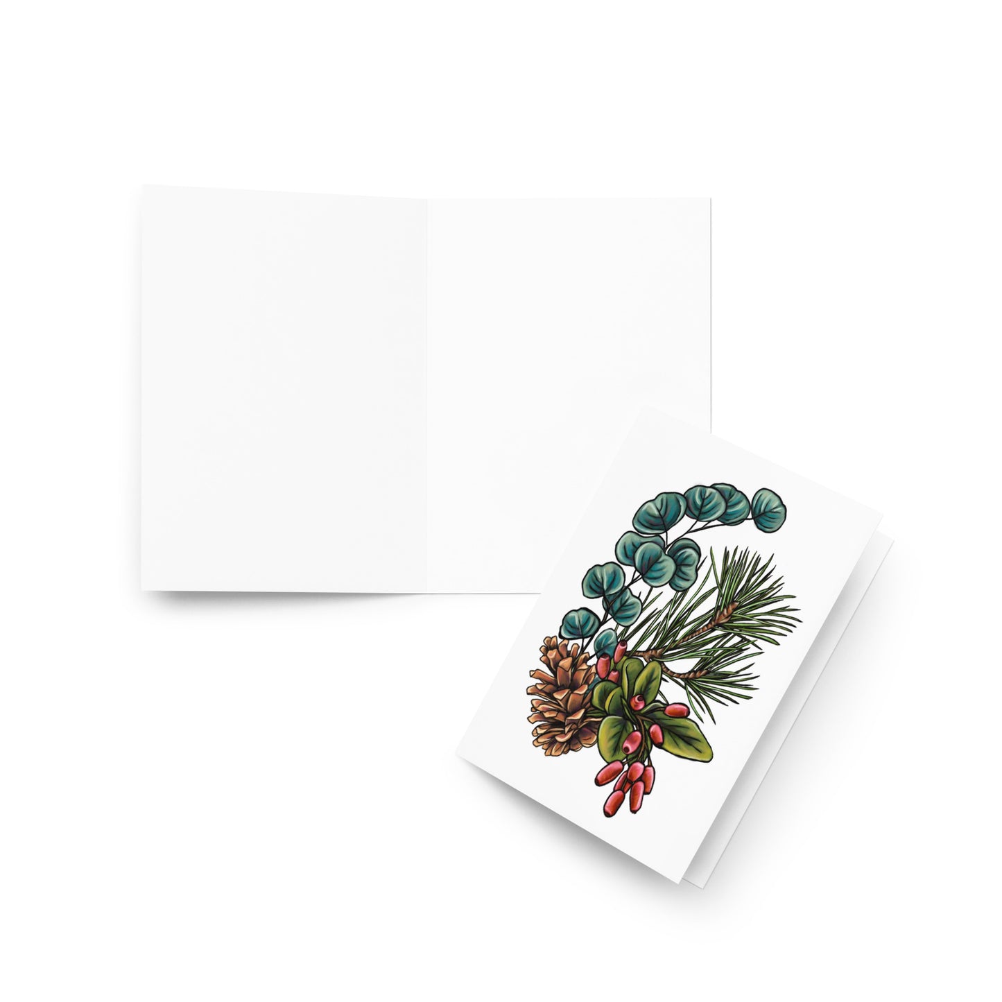 Winter Mix Greeting Card