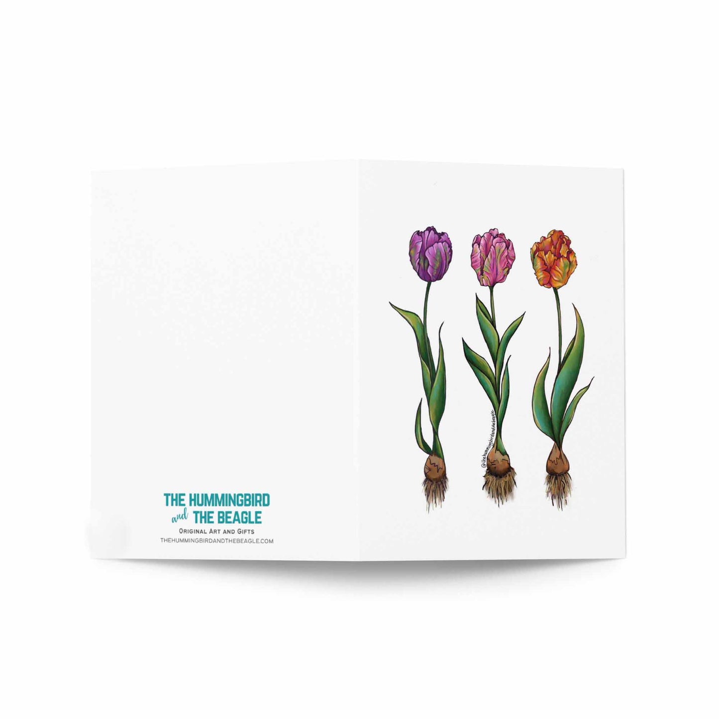 Tulip Trio Greeting Card