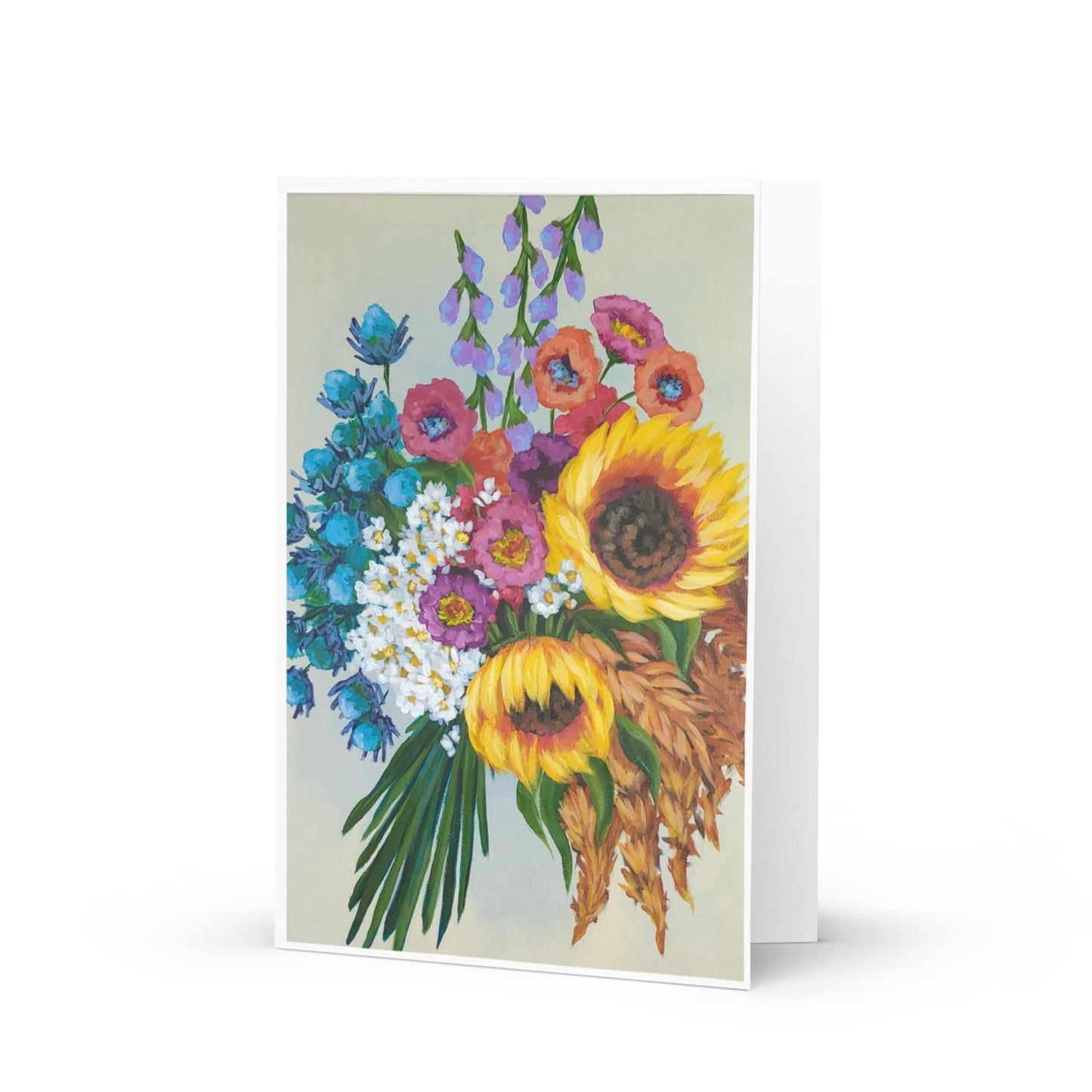 A Flower Bees Prefer Greeting Card