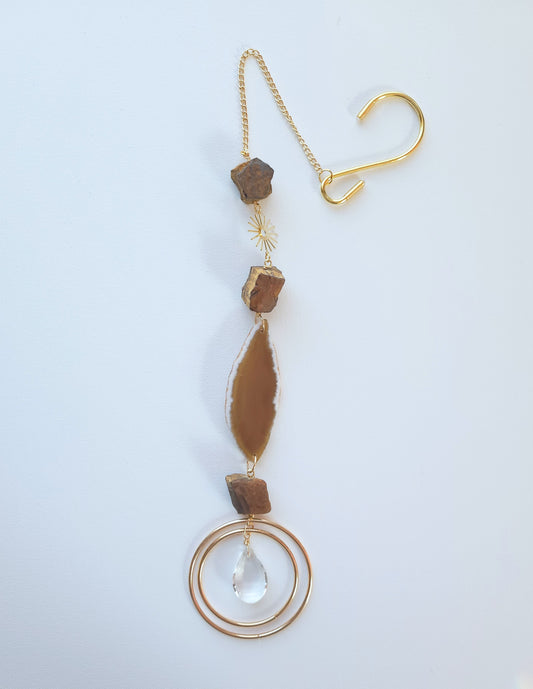 Window Charm - Tiger's Eye