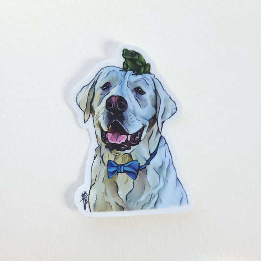 Snowball and Jameson Sticker