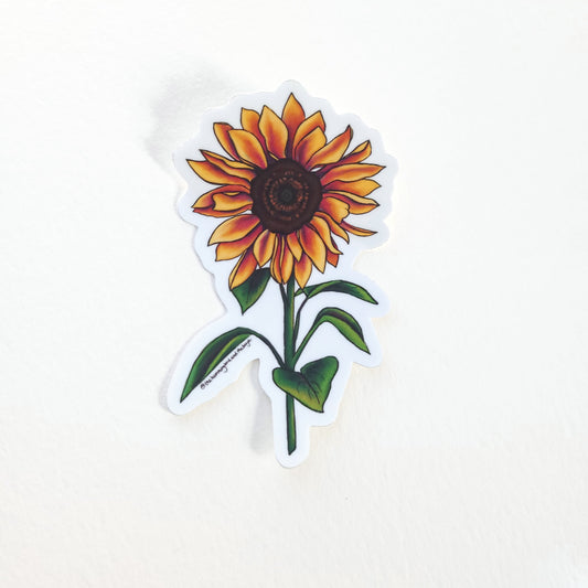 Sunflower Sticker