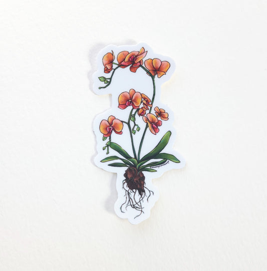 Orchid Sticker