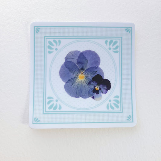 Pansy Sticker