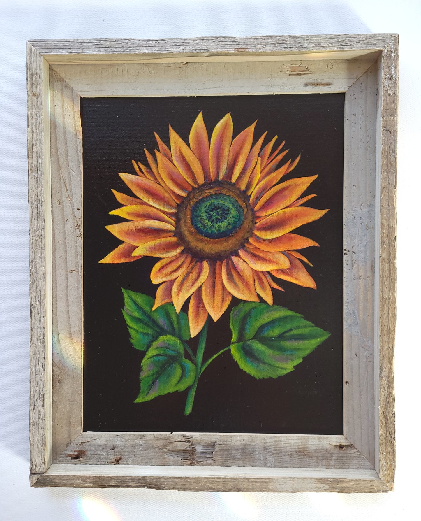 11x14 Framed Sunflower II