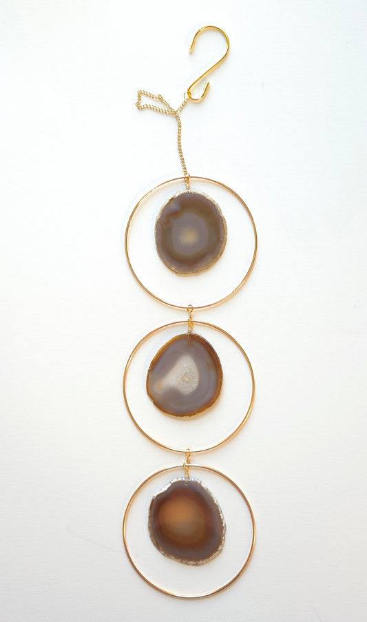 Agate Window Chain - Cream/Naturals