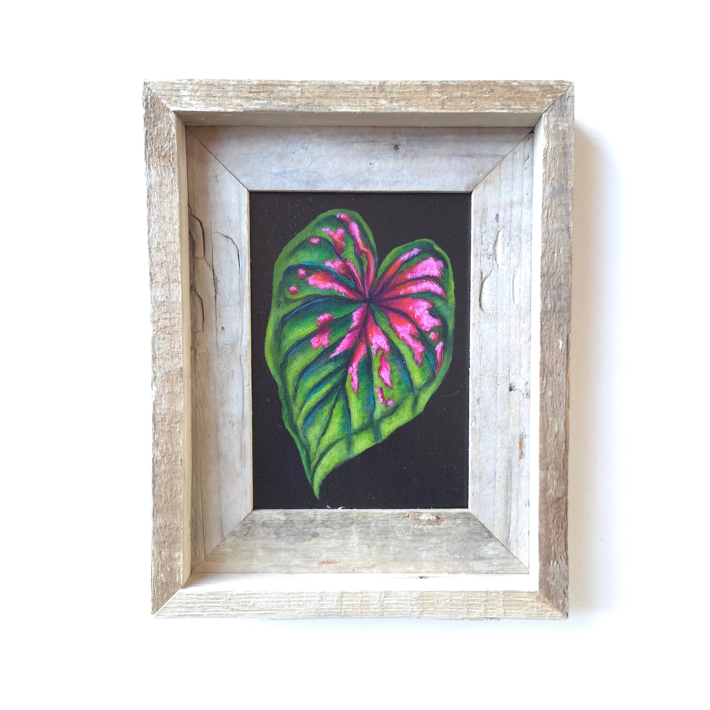 5x7 Framed Leaf III