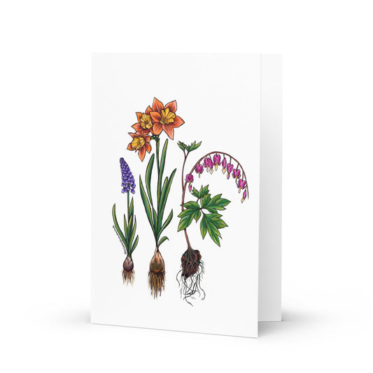 Spring Trio Mix Greeting Card
