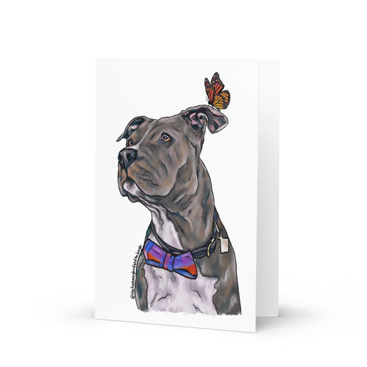 Malcolm and Sharon Greeting Card