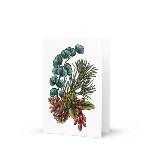 Winter Mix Greeting Card