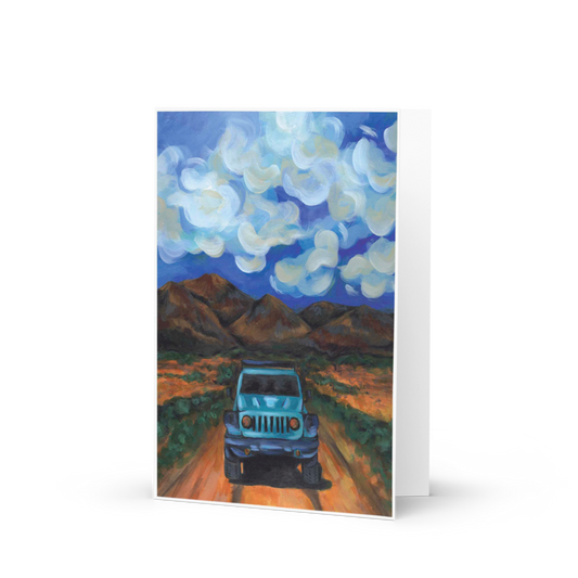 Jeep Greeting Card