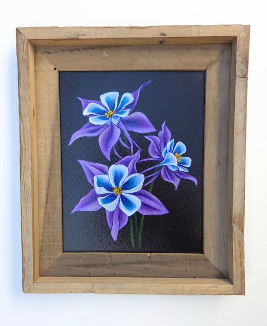 8x10 Columbines IV