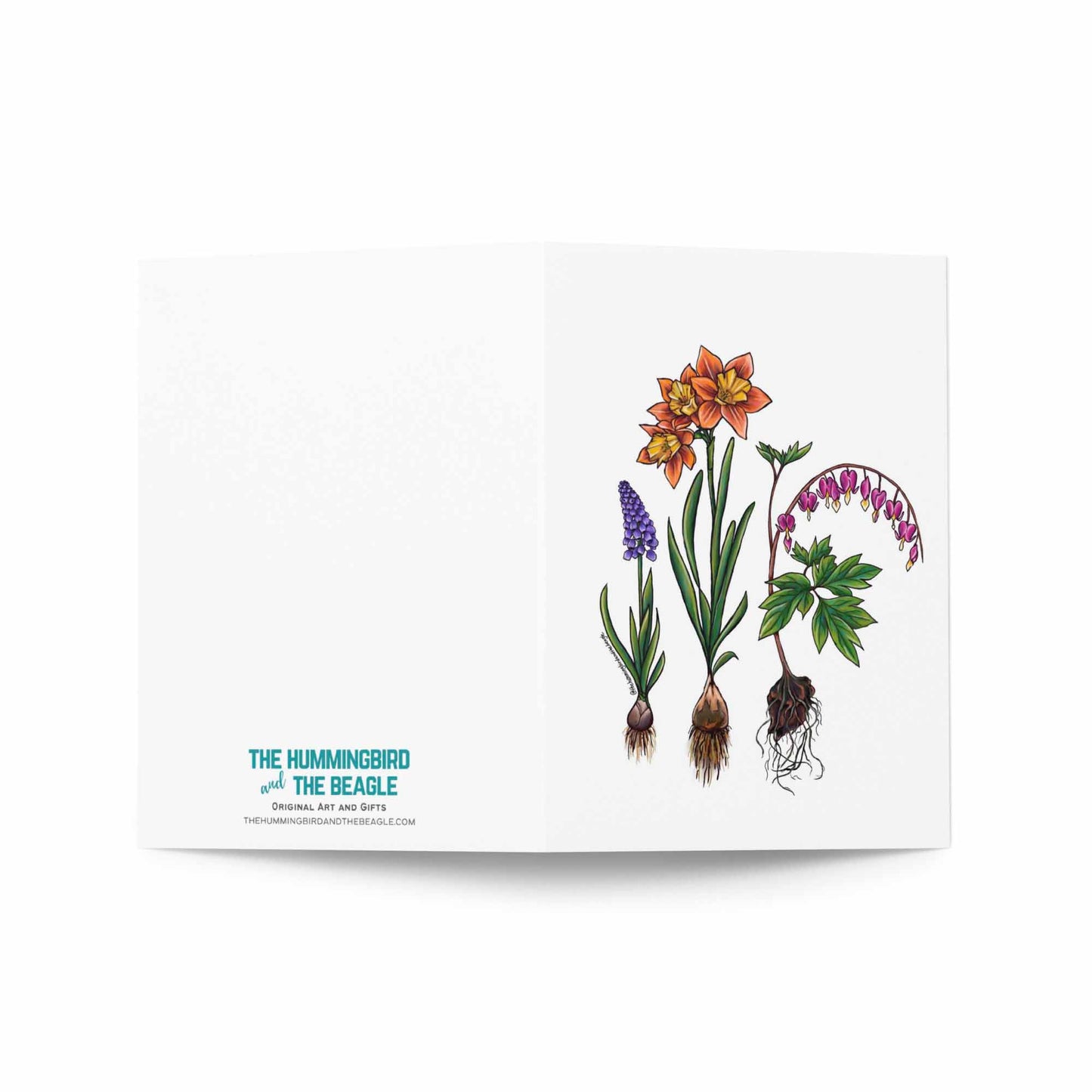 Spring Trio Mix Greeting Card